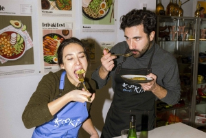 San Sebastián: Market Tour and Basque Cooking Class English