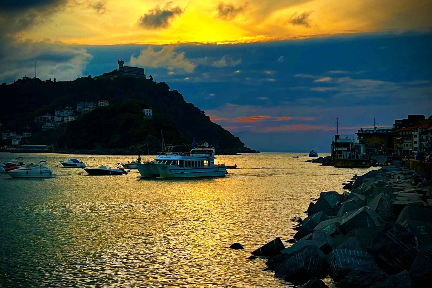 San Sebastian: Katamarantur med panoramaudsigt over bugten og kysten