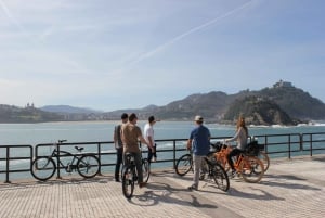 San Sebastian: Fietstour met gids