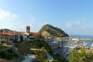 Zarautz, Getaria e Zumaia desde San Sebastián