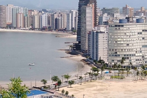 Excursion de 10 heures à la plage Santos : Partagée avec les billets et le déjeuner