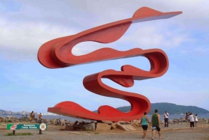 Excursion de 10 heures à la plage Santos : Partagée avec les billets et le déjeuner