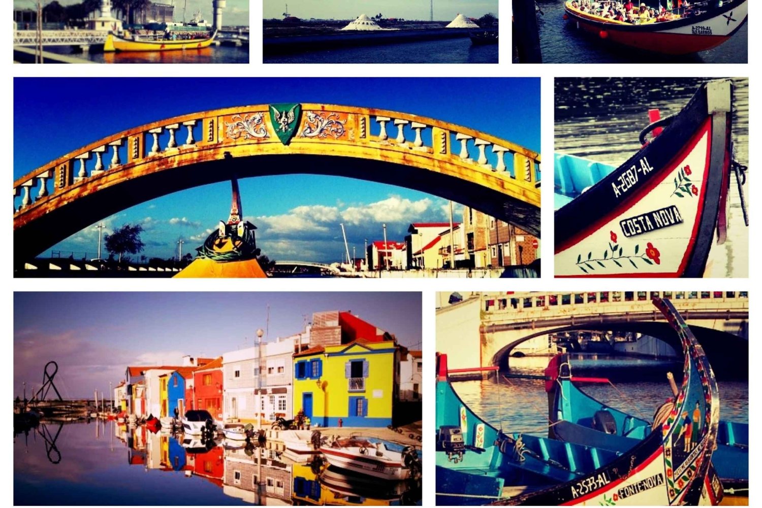 Lo esencial de Aveiro: barco, tour a pie, dulces y cintas