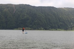 Azorerne: Udlejning af oppustelige stand-up-paddleboards