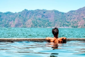 Bali: vandring Mount Batur soluppgångsvandring och naturlig varm källa