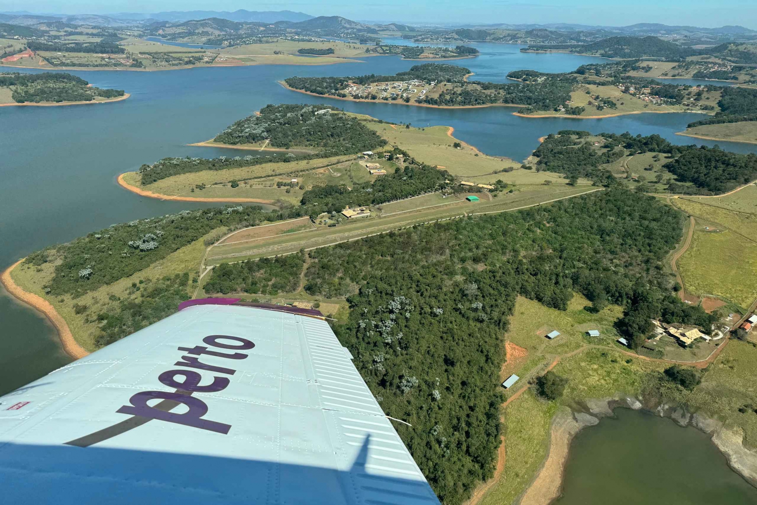 Bragança Paulista: Panoramaflygning med personlig rundtur