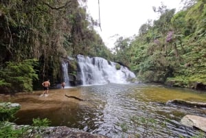 Trekking in the Atlantic Forest, Waterfalls, Stories. GOLD TRAIL.