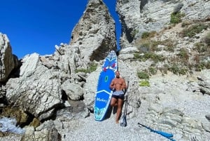 Grotterne i Porto Palermo: Kajak/SUP-tur med havudsigt over slottet