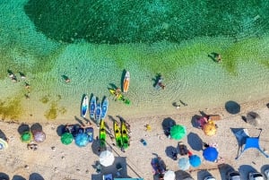 Grotterne i Porto Palermo: Kajak/SUP-tur med havudsigt over slottet