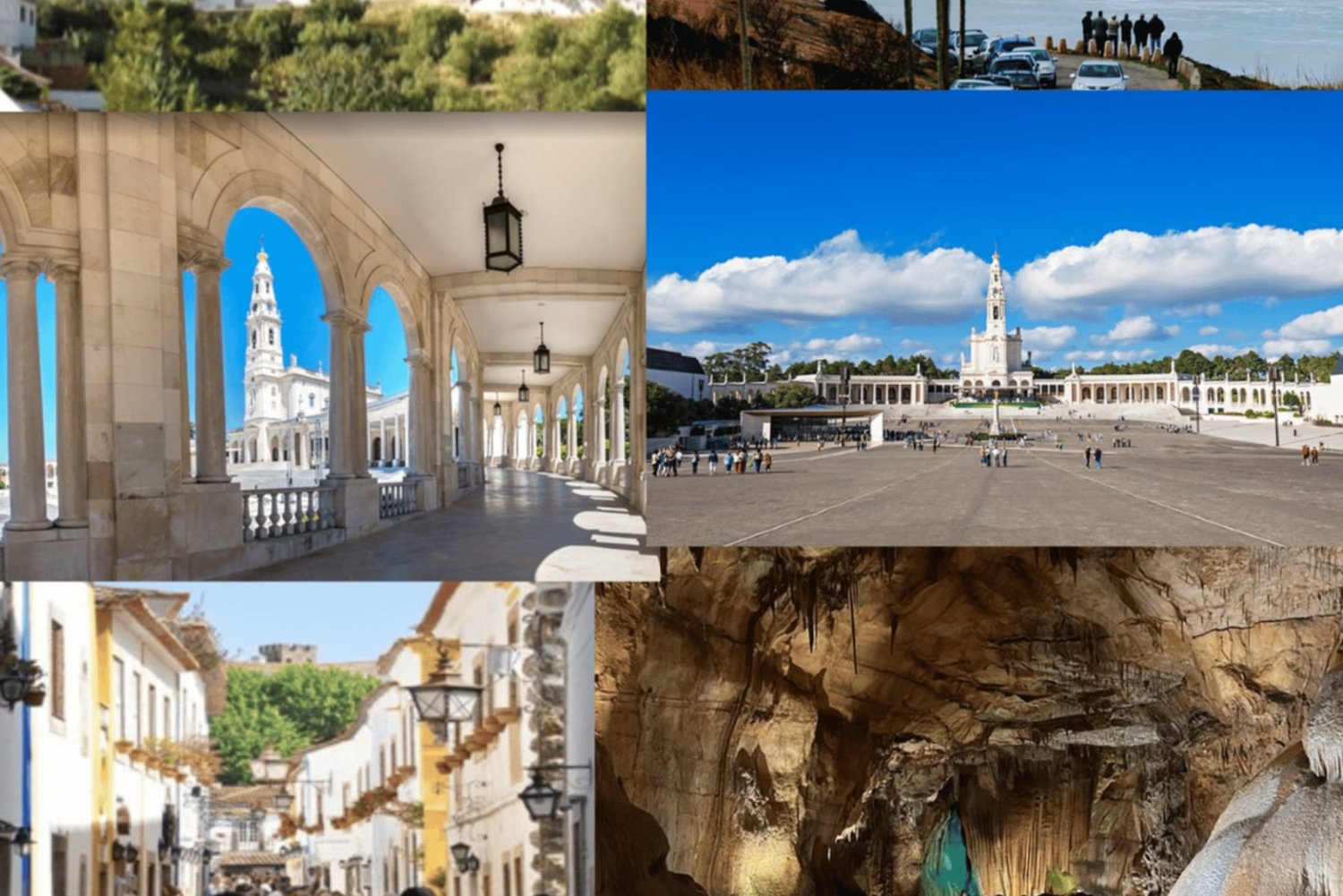 Oppdag sjarmen til Portugal, Mira de Aire-grotten, Fátima, Nazaré og Obidos