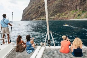 From Funchal: Cabo Girao Sunset Cruise on Luxury Catamaran
