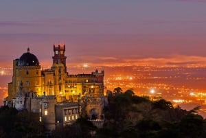 From Lisbon: Pena Palace, Regaleira, Sintra & Cascais Tour