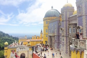 From Lisbon: Pena Palace, Regaleira, Sintra & Cascais Tour