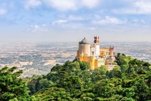 From Lisbon: Pena Palace, Regaleira, Sintra & Cascais Tour