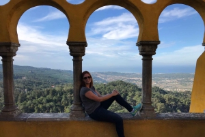 From Lisbon: Pena Palace, Regaleira, Sintra & Cascais Tour