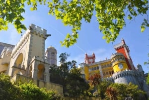 From Lisbon: Pena Palace, Regaleira, Sintra & Cascais Tour