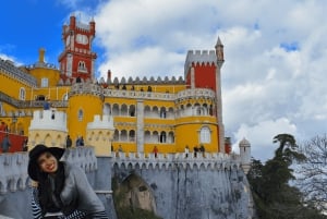 From Lisbon: Pena Palace, Regaleira, Sintra & Cascais Tour