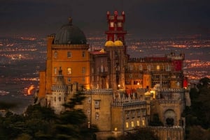From Lisbon: Pena Palace, Regaleira, Sintra & Cascais Tour