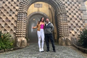 From Lisbon: Pena Palace, Regaleira, Sintra & Cascais Tour