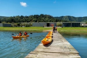 Z Ponta Delgada: Sete Cidades Jeep, Bike, & Kayak Ride