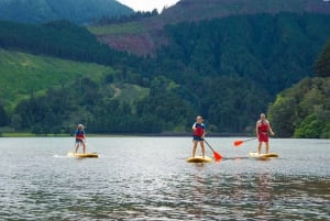 Z Ponta Delgada: Sete Cidades Jeep, Bike, & Kayak Ride