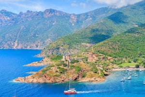 Do Porto: Passeio de barco por Scandola e Girolata
