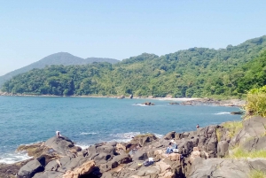 From São Paulo: Santo Amaro Island & Wild Beaches Day Trip