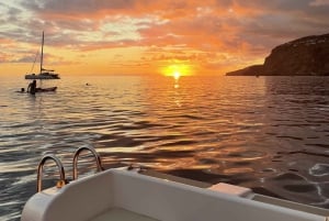 Funchal: Privat båttur i solnedgången – snorkling och paddling 11 pp