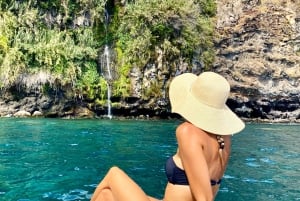 Funchal: Privat båttur i solnedgången – snorkling och paddling 11 pp
