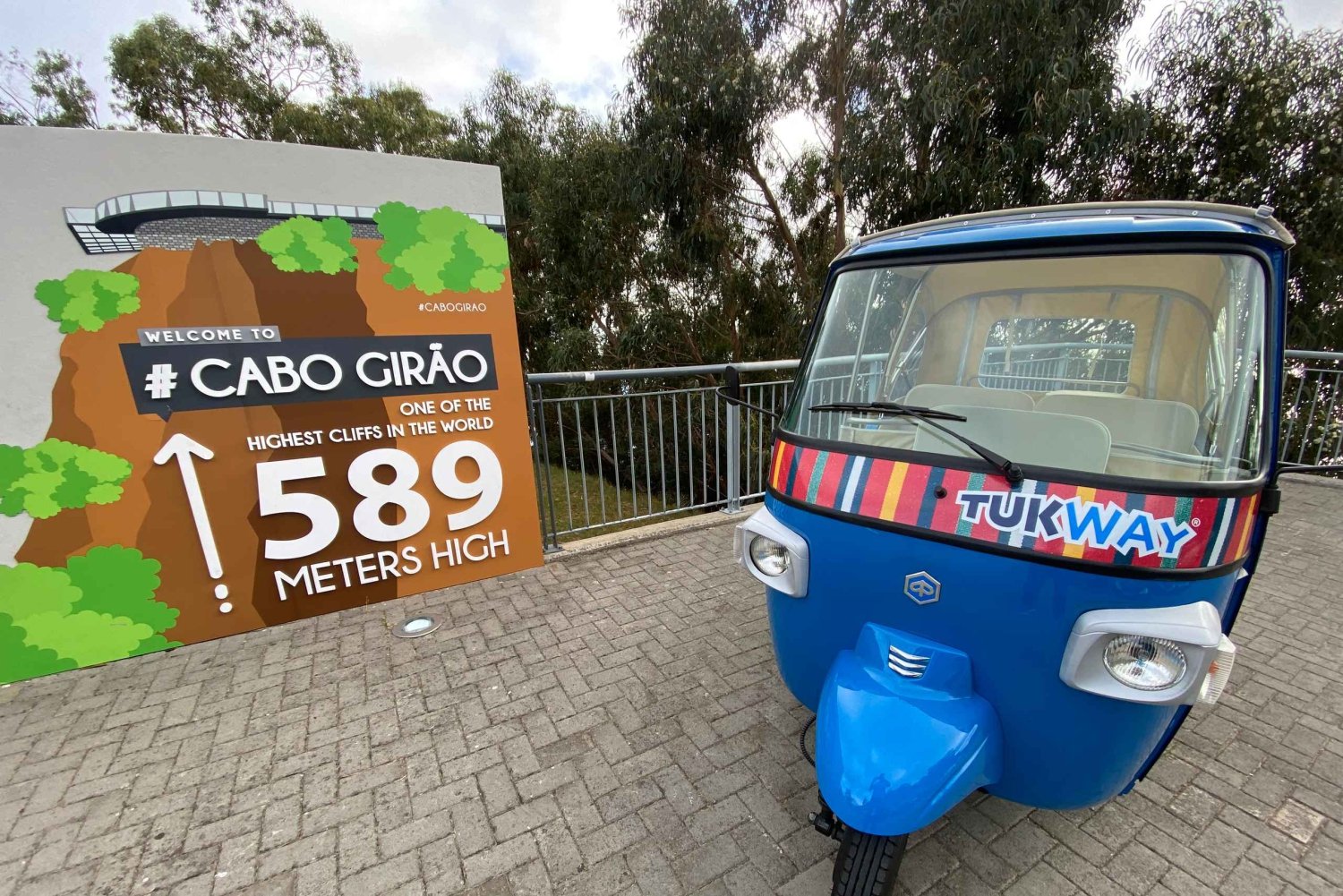 Funchal: privétour met Tuk-Tuk naar de klif van Cabo Girão - Skywalk