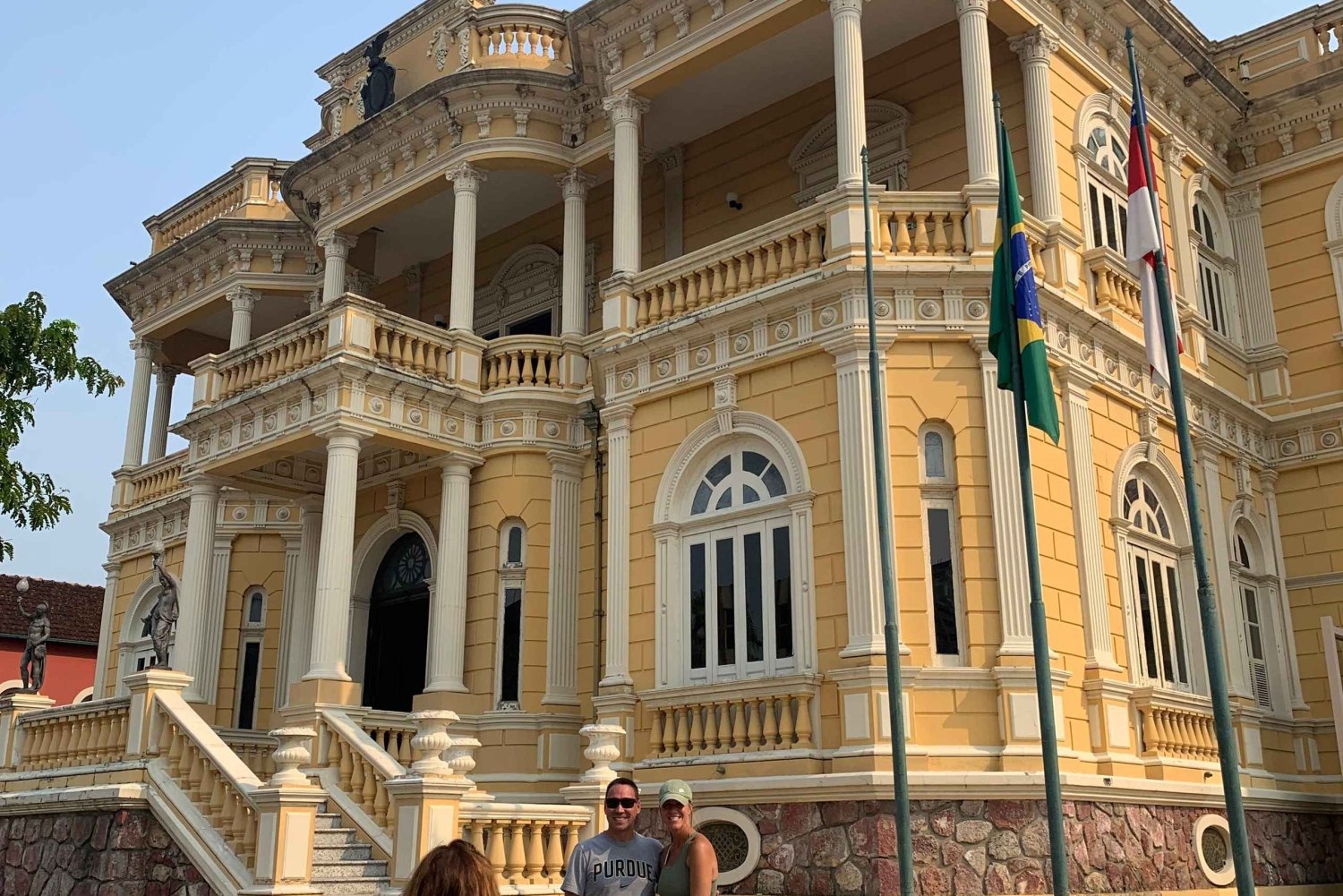Historic City Tour Manaus by car with 3 stops.