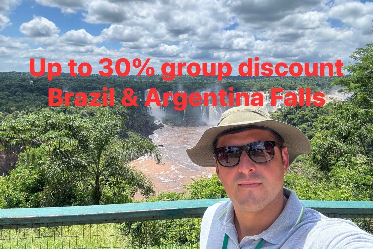 Iguassu Falls PRIVAT dagstur Brasilien & Argentina