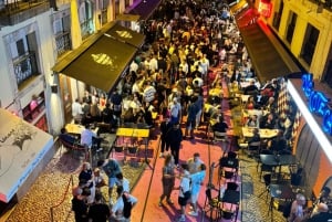 Lissabon: Bairro Alto nattelivstur med drinks