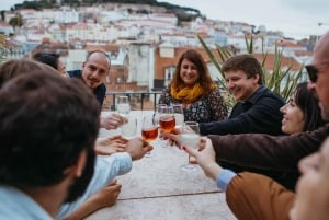 Lissabon: Mad- og vintur om aftenen i Bairro Alto