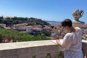 Lisboa: Bilhete de entrada na Igreja da Graça com bebida na esplanada