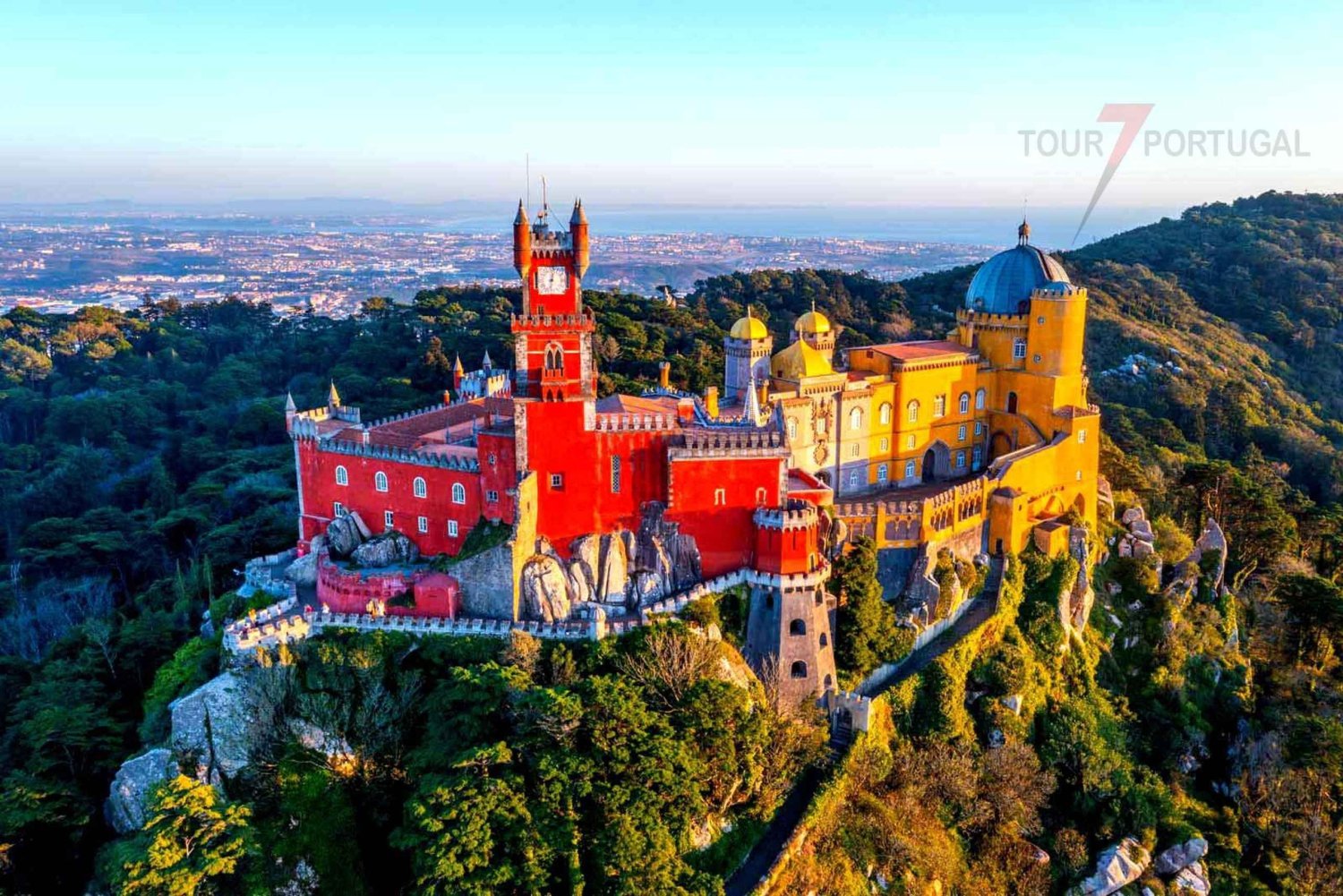 Lisbona: Palazzo Pena, Castello moresco, Qta. Regaleira e Sintra