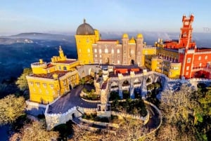 Lissabon: Pena-palatset, moriska slottet, Qta. Regaleira & Sintra