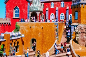 Lissabon: Pena-palatset, moriska slottet, Qta. Regaleira & Sintra
