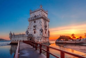 Lisbona: Tour privato di Belém in tuk-tak con prelievo