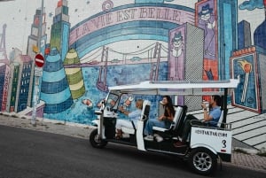 Lisboa: Tour privado de la ciudad enogastronómica en Eco Tuk Tuk