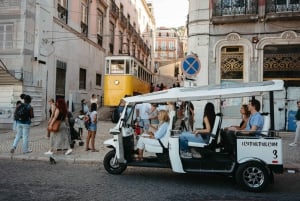 Lisboa: Tour privado de la ciudad enogastronómica en Eco Tuk Tuk