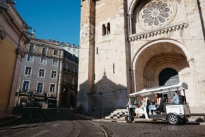 Lisboa: Tour privado de la ciudad enogastronómica en Eco Tuk Tuk