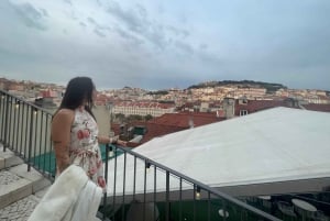 Lissabon: Fest på tagene: Sky Tour med 6 tagterrasser og drinks