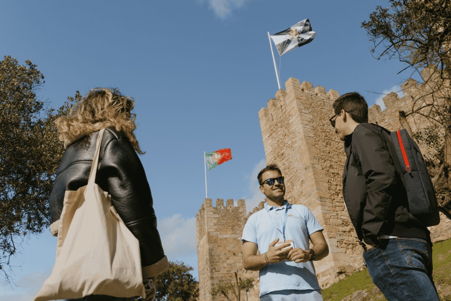 Lissabon: Skip køen-billet til São Jorge-slottet og guidet tur