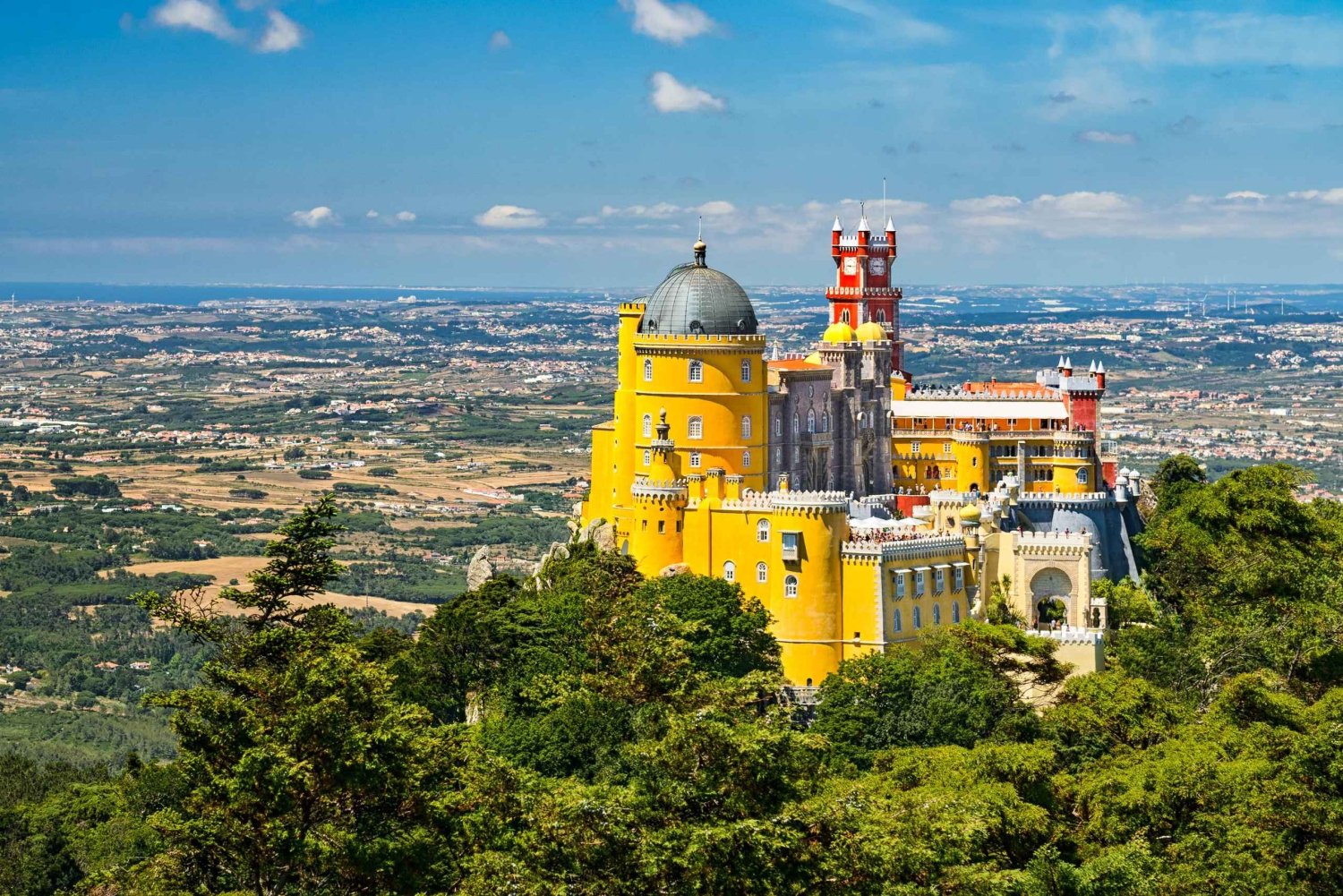 Lissabon: Sintra Cascais & Pena Palace tur med en lille gruppe