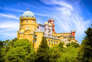 Lissabon: Sintra, Pena, Cascais & Cabo Dagstur med billetter
