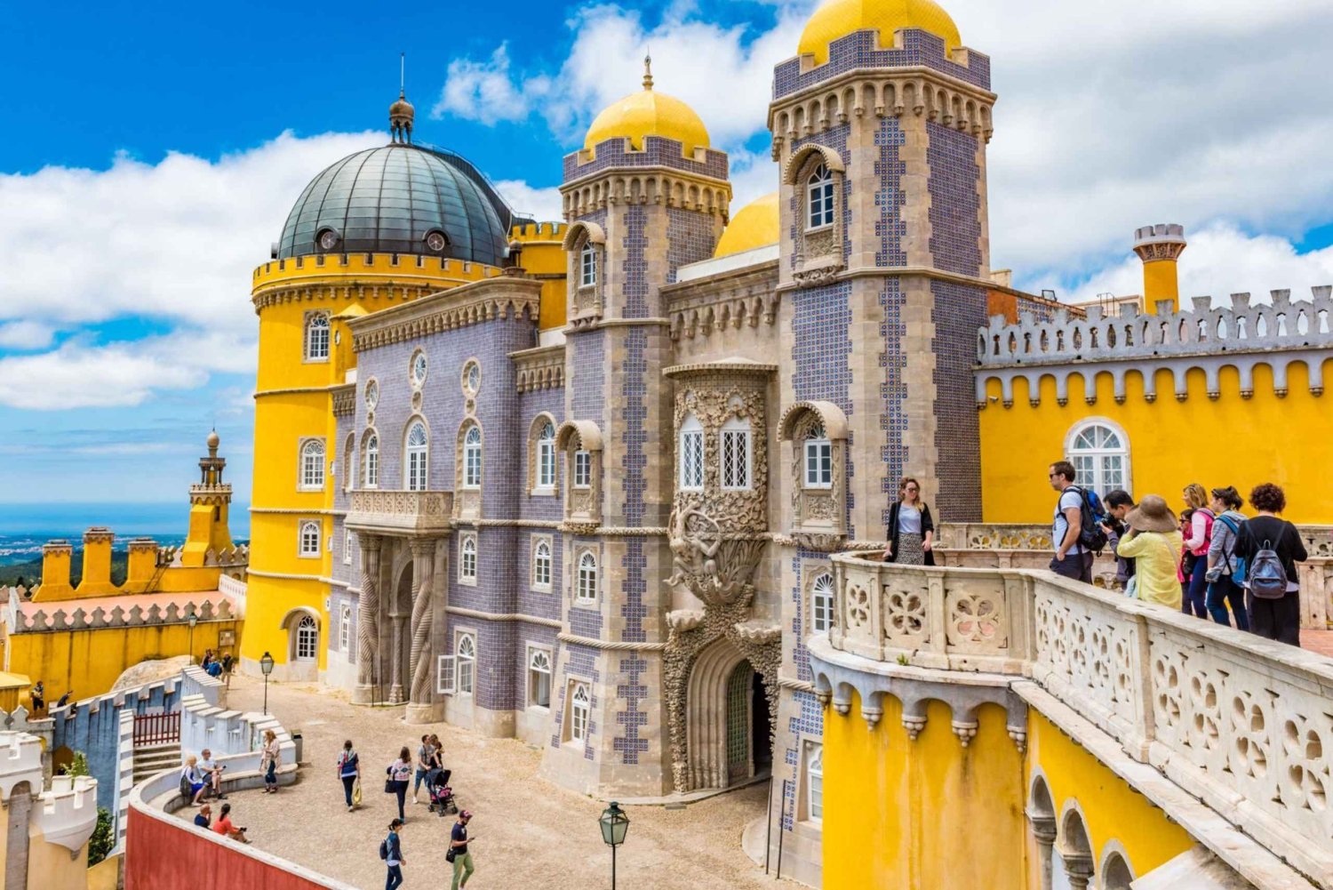 Lizbona: Sintra, Pałac Pena, wybrzeże Cabo Roca i wycieczka do Cascais