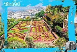 Madeira: Botaniska trädgårdar + Gamla stan med tuk-tuk-tur med MadTuk