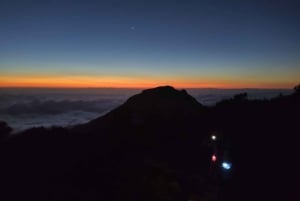 Madera: Wycieczka na wschód słońca z przewodnikiem po Pico Ruivo z odbiorem z hotelu