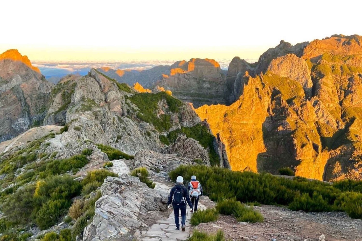 Pico Do Arieiro Pico Ruivo Amanecer o Mañana Caminata Traslados